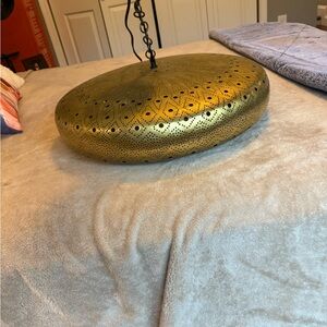 Moroccan Brass light.